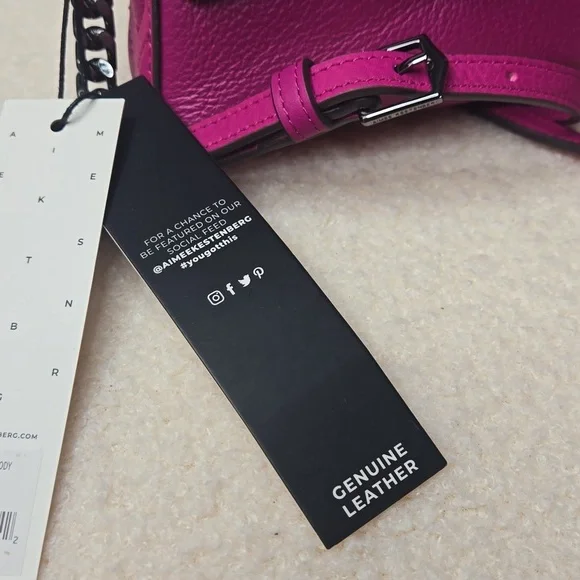 Aimee Kestenberg Nordy Crossbody Fuchsia - Picture 5 of 14